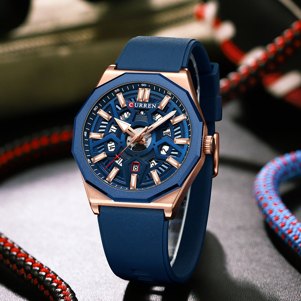Reloj Curren 8437 Para Hombre - Deportivo, Elegante y Resistente (Pago Contra Entrega)