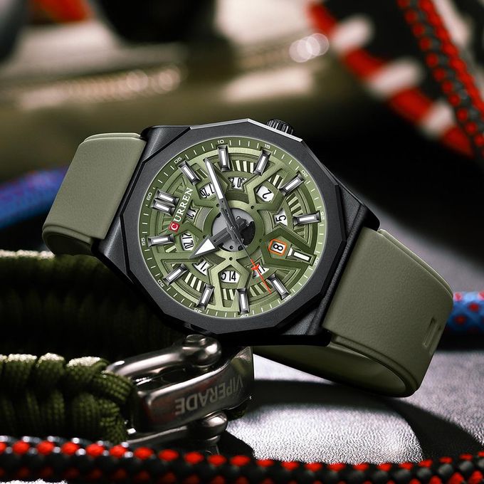Reloj Curren 8437 Para Hombre - Deportivo, Elegante y Resistente (Pago Contra Entrega)